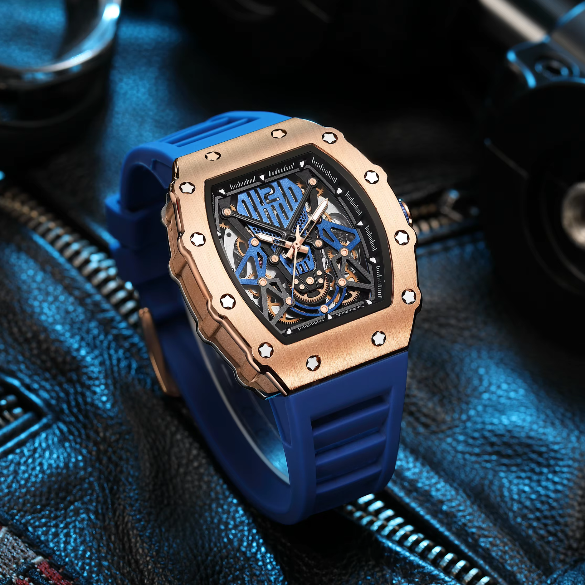 CHRONO BLUE